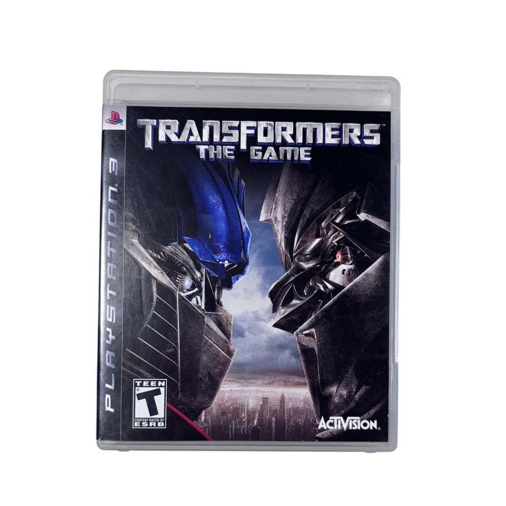 Transformers The Game Sony PlayStation 3 PS3 Activision 2007 CIB Complete